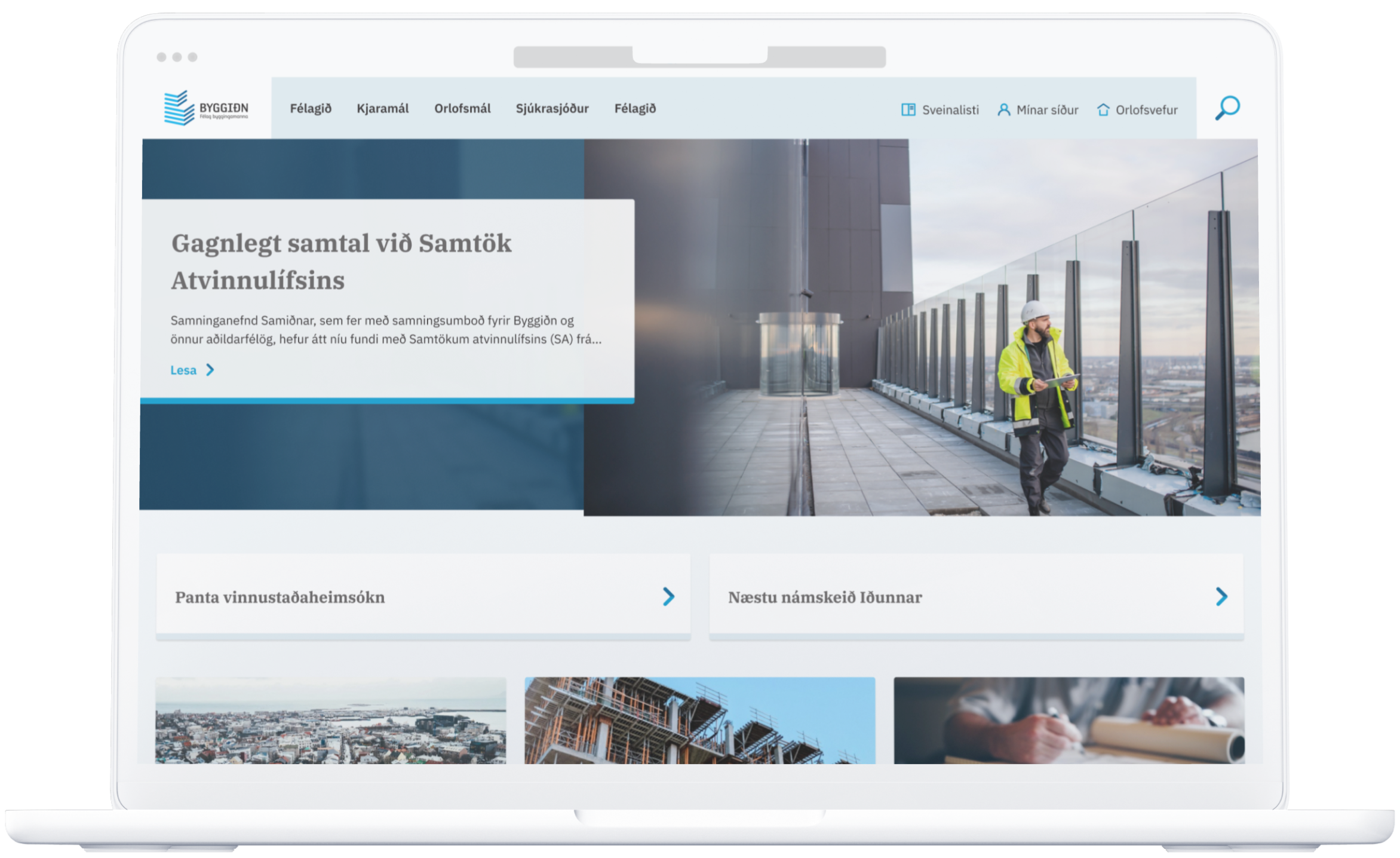 Byggidn website