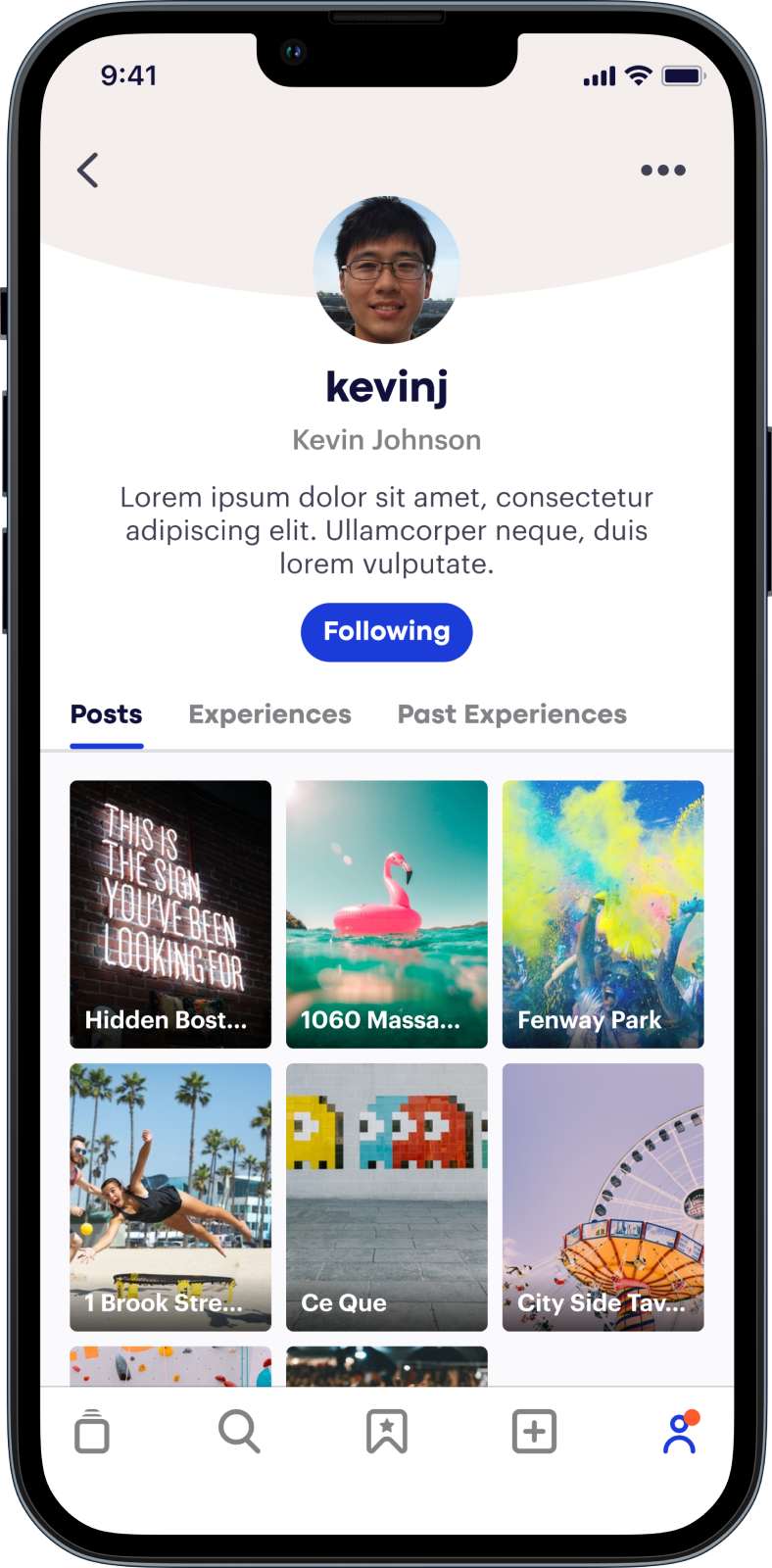 Joyraft user profile