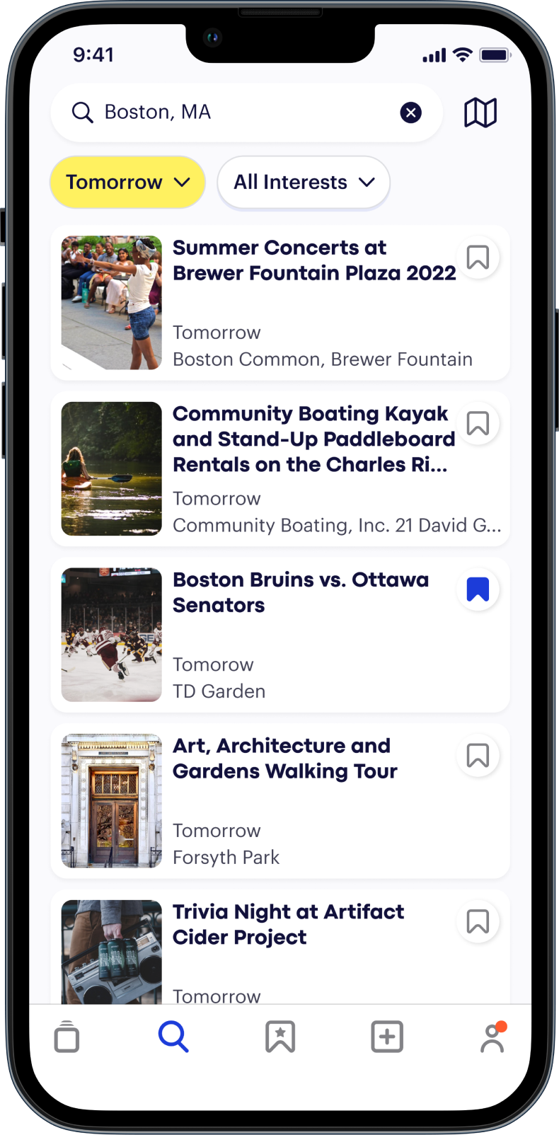 Joyraft event search and listings
